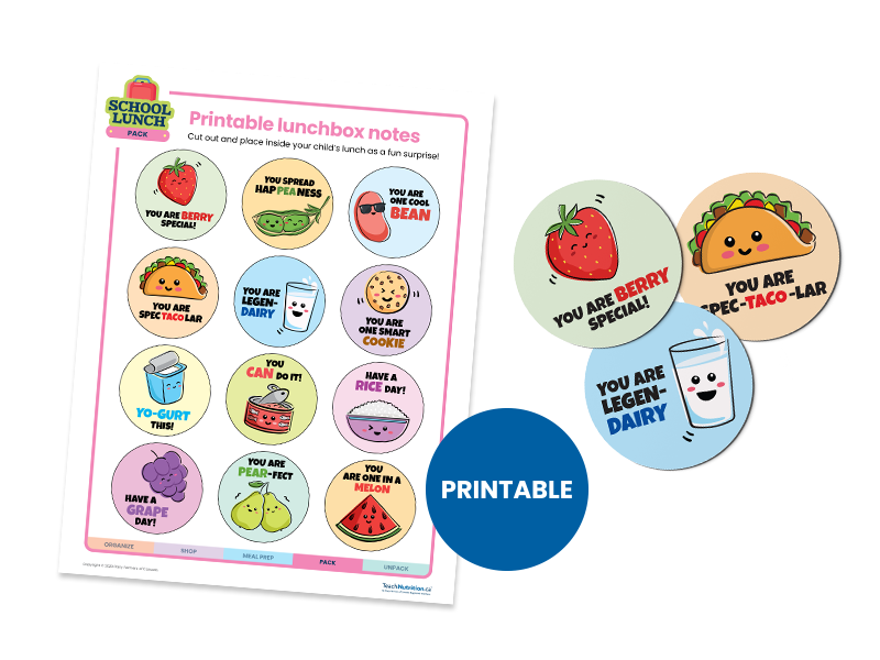 Making School Lunches Easier