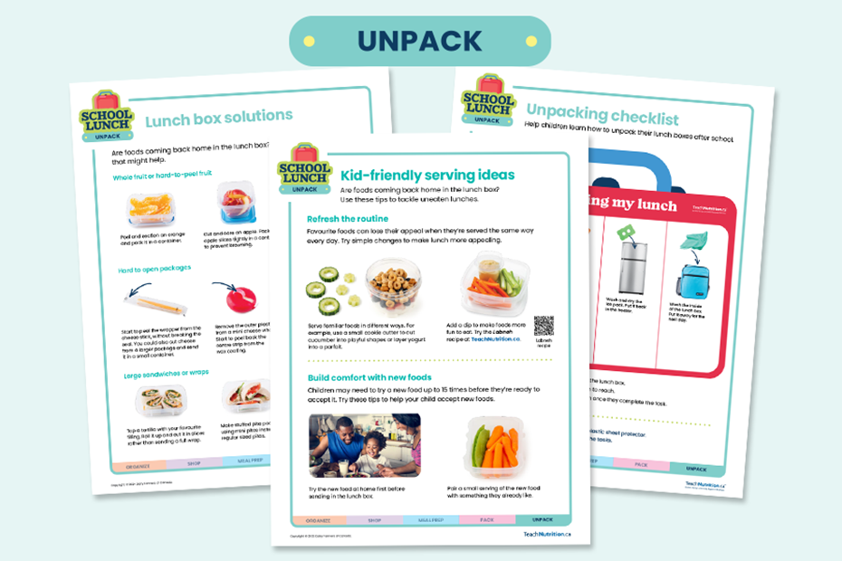 School lunch lunch box solution, unpacking checklist and kid-friendly serving ideas